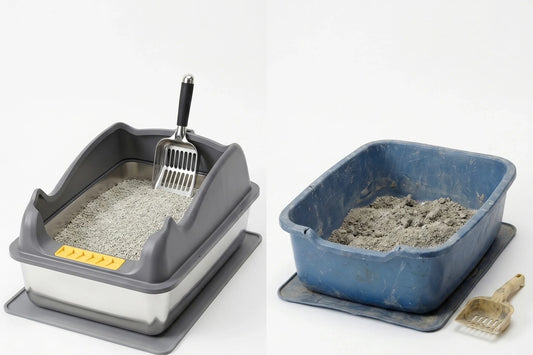 Stainless Steel vs. Plastic Litter Boxes: Why Steel Always Wins