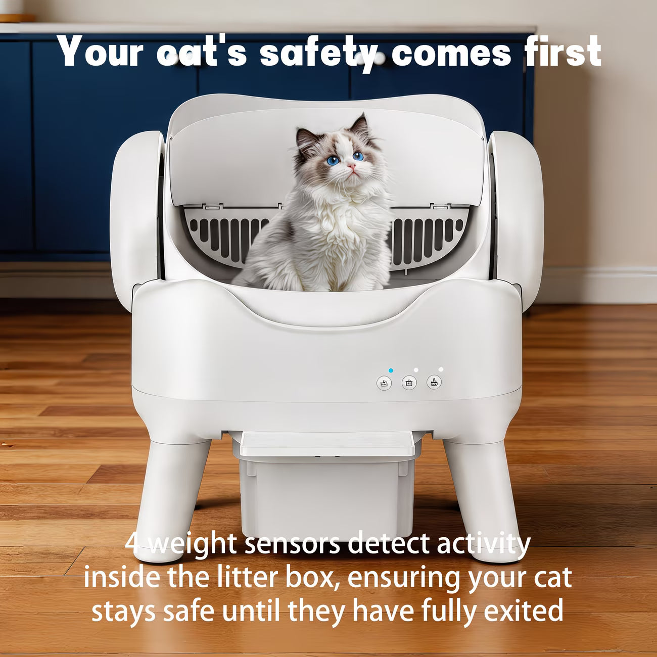 Self-Cleaning Cat Litter Box
